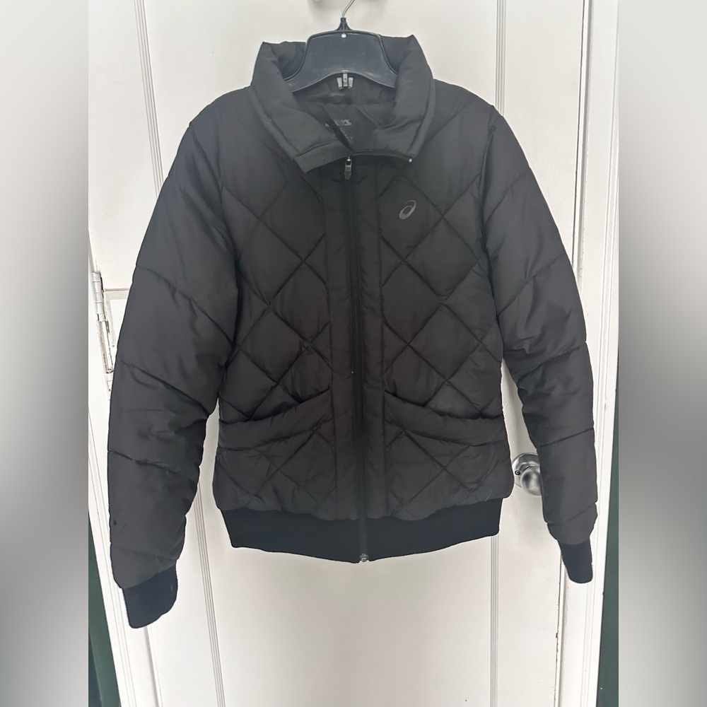 ASICS black puffer jacket
